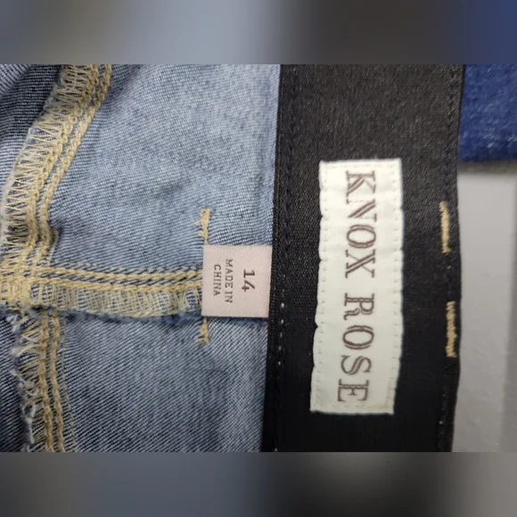 KNOX ROSE blue jeans - Picture 3 of 10